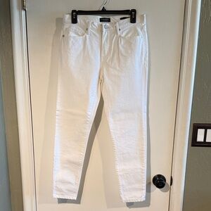 Banana Republic White Skinny Jeans